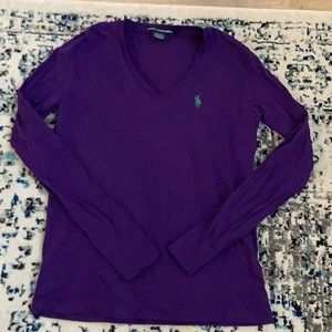 NWOT Ralph Lauren long sleeve cotton tee